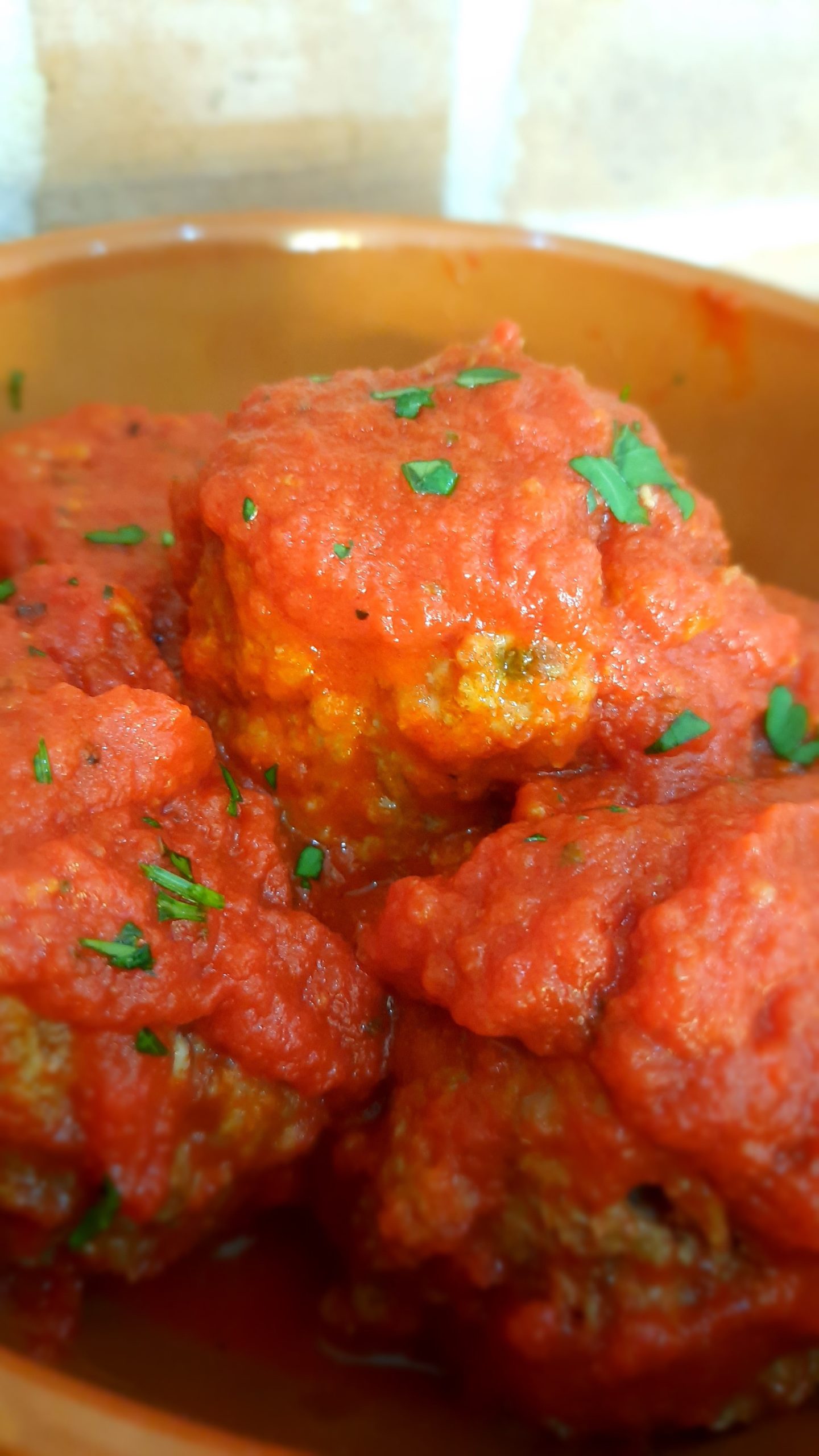 Polpette di carne al sugo