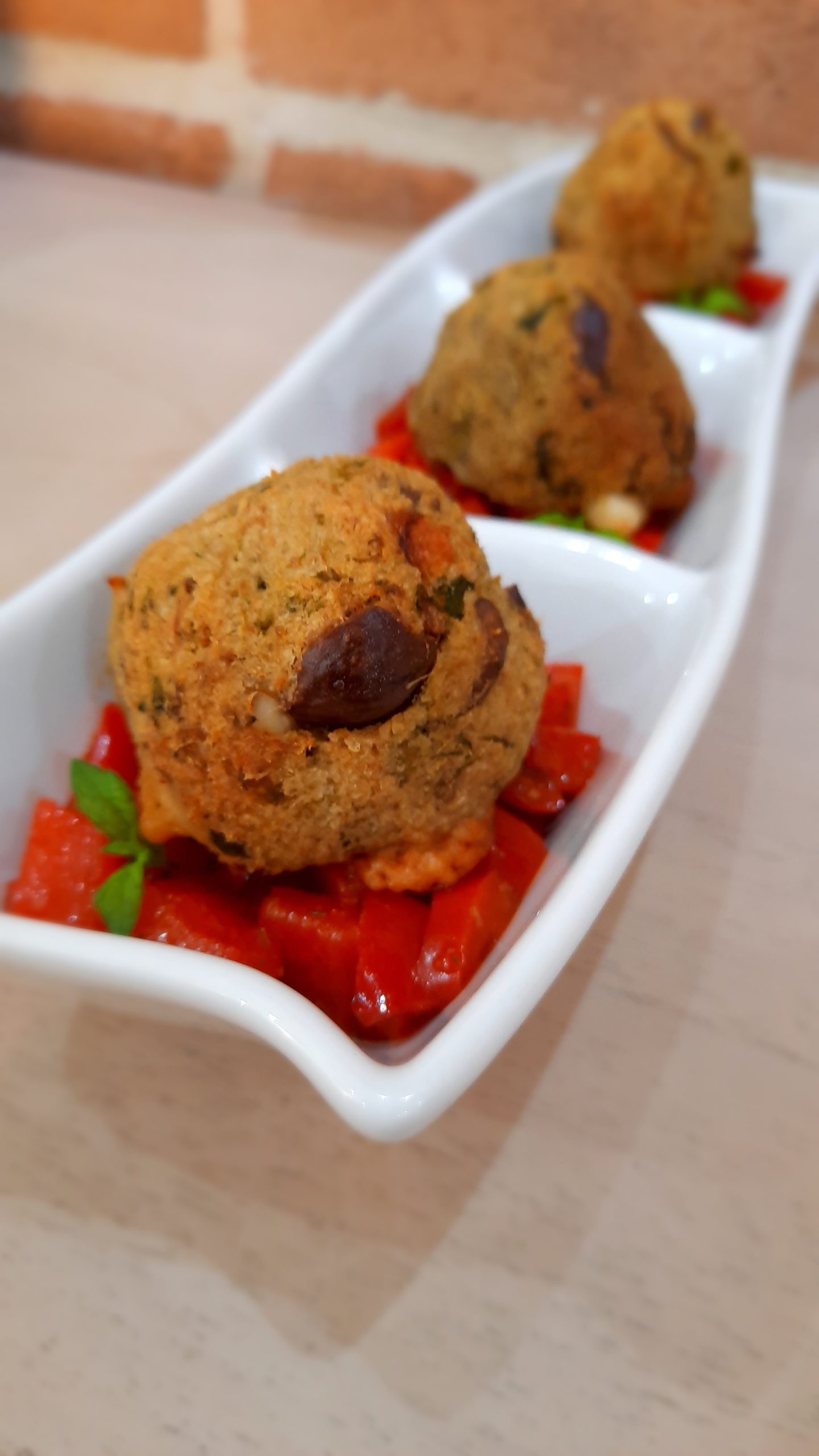 polpette di tonno e scarola