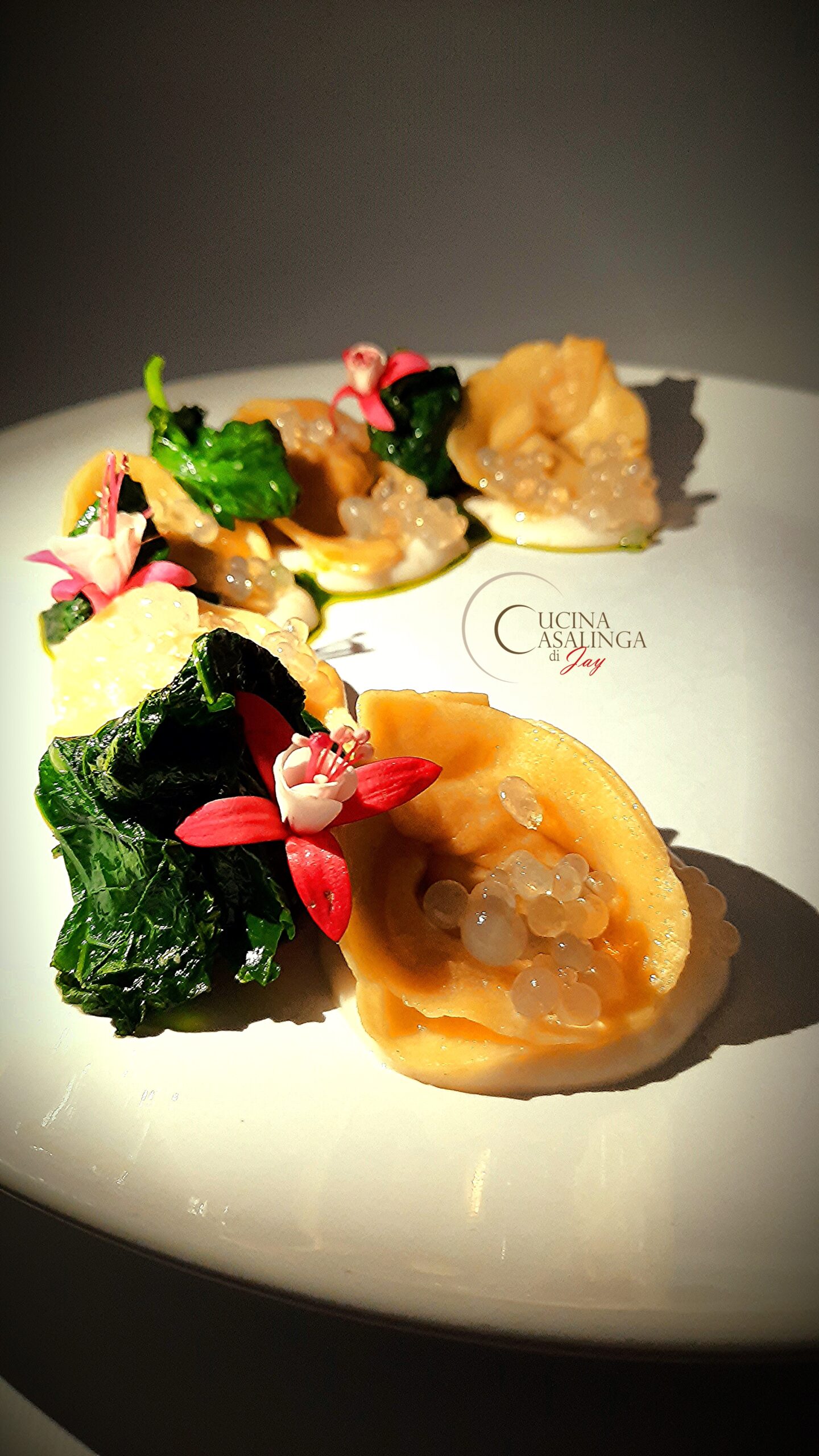 : ricetta prima classificata al contest Caseus Veneti 2020 con tortelli all’Asiago Dop e cipolla caramellata