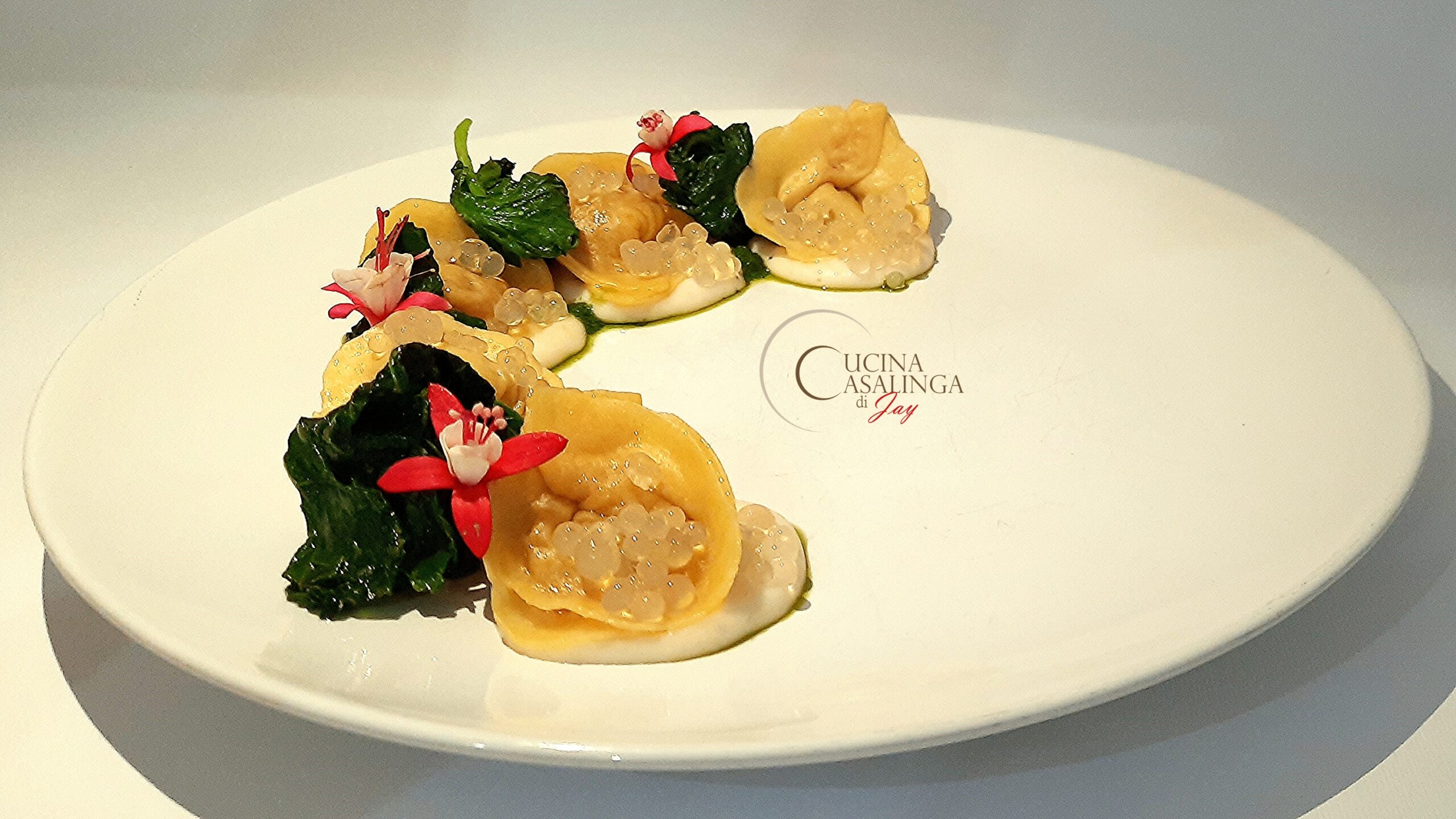 : ricetta prima classificata al contest Caseus Veneti 2020 con tortelli all’Asiago Dop e cipolla caramellata