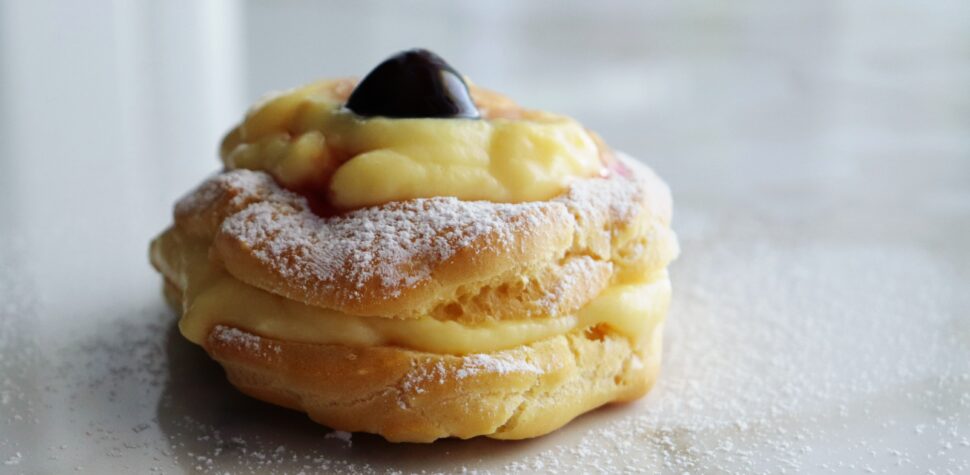 zeppole di san giuseppe dolci cotte in forno