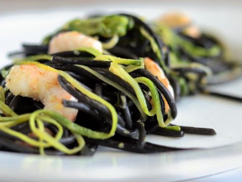 spaghetti al nero di seppia